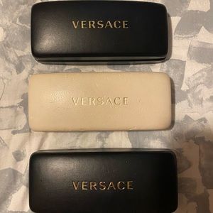 3 Versace glasses cases only